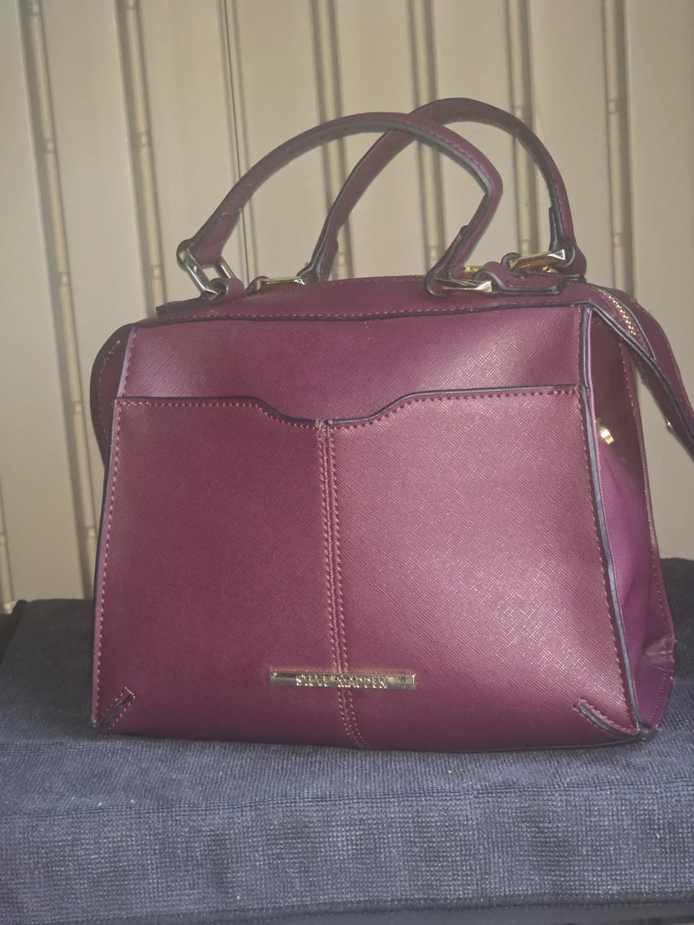 Steve Madden Breese Satchel - Plum
